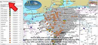Panama City Beach Fishing Spots Florida Fishing Maps For Gps
