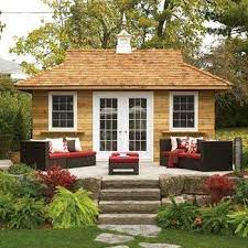 Backyard Bungalows Not Just Man Caves Any Longer Backyard Guest Houses Backyard House Cottage Garden Sheds