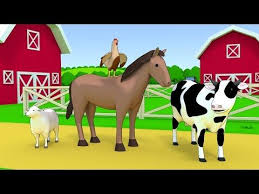 Farm Animals Name And Sound Kids Learning Farm Animals Preschool Animals Farm Animals