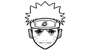 Real time , narrated drawing tutorial. How To Draw Naruto Face Step By Step By Laor Arts Youtube