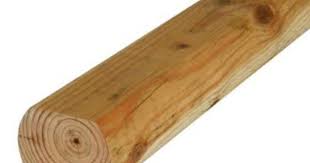 Landscape timbers are suitable for use when creating an edging border or raised bed for gardening. 8 Ft Landscape Timber 129430 At The Home Depot Landscape Timber Landscape Timbers Landscaping Timber