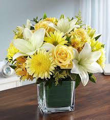 Likewise, if your friend has passed away, you may want to support his or her family by sending a bouquet with a note of support attached. Healing Tears Yellow White 1800flowers Com 148686