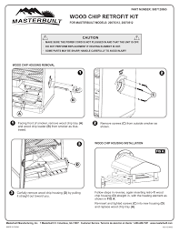 Power off the smoker and allow it to cool completely. Masterbuilt 30 Inch Electric Digital Smokehouse 20070312 Wood Chip Replacement User Manual 1 Page Also For 40 Inch Electric Digital Smokehouse 20070512 Wood Chip Replacement