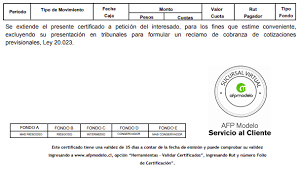 Bienvenido al sitio de afp modelo. Como Obtener El Certificado Historico De Cotizaciones De Afp En Linea Immichile