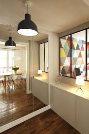 Un Appartement Haussmannien De 85m2 Par Camille Hermand Architectures Amenagement Appartement Appartement Colore Decoration Maison