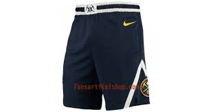 All the best denver nuggets gear and collectibles are at the official online store of the nba. Nba Denver Nuggets Herren Shorts Navy 2018 19 Nike Swingman