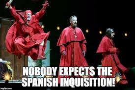 Nobody Expects the Spanish Inquisition! | Monty python, Spanish ...