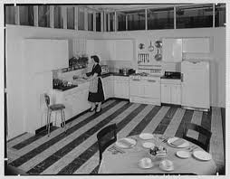 Raymond Loewy, designer of American Kitchens brand steel kitchen cabinets