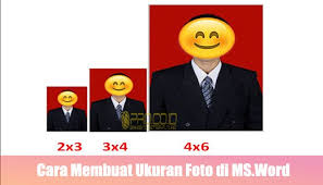 Pengaturan spasi ini diperlukan, apalagi jika dokumen yang kita. Cara Membuat Ukuran Foto 2 3 3 4 4 6 Di Microsoft Word Sangat Mudah Pro Co Id