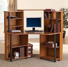 Comhoma computer desk with storage shelves 47 inch home office desk with reversible bookshelf study writing table corner desk for small space easy assemble, brown 4.6 out of 5 stars 257 $74.99 $ 74. Corner Computer Desk Need Of Every Home Small Corner Desk Corner Computer Desk Corner Workstation
