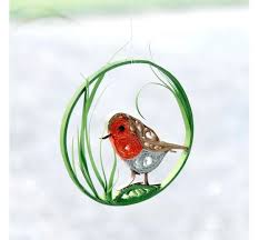 Mit der eingearbeiteten eule bekommen diese pulswärmer einen flotten und modischen kick. Karen Marie Quilling Set Red Robin Basteln Basteln Fruhling Ostern Basteln Fruhling
