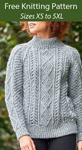 Free cabled cardigan knitting pattern. Cable Sweater Knitting Patterns In The Loop Knitting