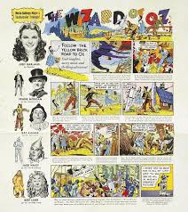 Comic Art From The 1939 Campaign Book Used For Full Page Color Ads In 28 Big City Circulation Sunday Comic Sections Comic Art Book And Magazine Judy Garland