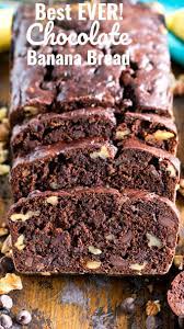 Best Chocolate Banana Bread Video Sweet And Savory Meals Recipe Chocolate Banana Bread Recipe Chocolate Banana Bread Best Banana Bread