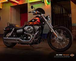 2011 Dyna Wide Glide Harley Davidson History Harley Bobber Harley Davidson Motorcycles
