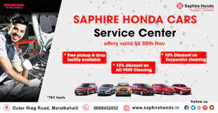 *honda roadside assistance telephone number : Exclusive Offers On Your Honda Cars Service Only At Saphire Honda Service Center Hurry Up Offer Valid Till 30th November