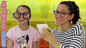 Adivina el juego de disfraces. Gafas Para No Ver Sin Palabras Junior En Superdivertilandia Youtube