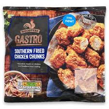 Roosters Gastro Southern Fried Chicken Chunks 356g Aldi