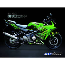 Modifikasi kawasaki ninja 150 rr racing bike youtube. Jual Striping Modif Ninja 150 Rr New Motif Monster Energy Prostiker Semua Siap Kirim Shopee Indonesia