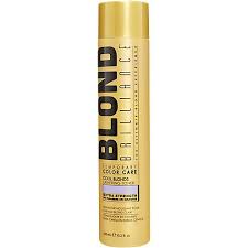 temporary color care cool blond lathering toner cool hair