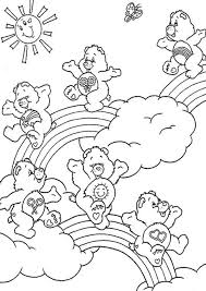 Carebear coloring pages coloring pages rainbow care bear coloring. Free Easy To Print Rainbow Coloring Pages Bear Coloring Pages Cool Coloring Pages Cartoon Coloring Pages