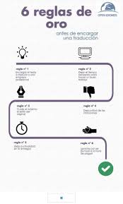 6 Reglas De Oro Antes De Traducirblog Www Open Idiomes Barcelona Www Openidiomes Wordpress Com Openidiomes Traducciones Todo Reglas De Oro Textos Consejos