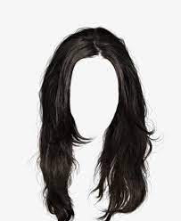 Black Hair Wig To Pull The Material Free Black Hair Wigs Black Hair Boy Hair Illustration