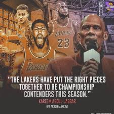 Kareemabduljabbar 33 Has Spoken Follow Lakerbrow For More Ad Coverage Lakers Thebrow Sports Anthonyd Anthony Davis Lakers Kareem Abdul Jabbar