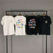 Find antisocial social club from a vast selection of activewear. Original Anti Social Social Club Assc Rainbow Tee T Shirt 100 Authentic Shopee Malaysia