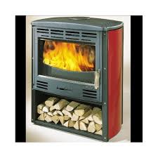 Ce poêle cheminée contemporain grand bois rubis et anthracite est conçu pour des bûches allant jusqu'à 65 cm. Poele A Bois Godin Le Grand Bois Poele Et Ambiance