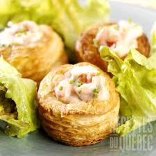 Vol Au Vent Aux Fruits De Mer Recettes Qc Ca Savoury Food Vol Au Vent Food