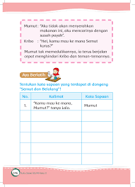 Tematik 2g subtema 2 dan 3 penggunaan kata sapaan dalam. Kelas2 Tema 7 Kebersamaan Buku Siswa 2067 Unduh Buku 151 200 Halaman Pubhtml5