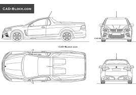 This logo was used for its first colour programmes between march and september 1975 when it adopted the rainbow 7 logo. Holden Hsv Gts Car Cad Drawings In Autocad