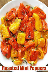 Roasted Mini Sweet Peppers Recipe Healthy Recipes Blog Recipe Sweet Pepper Recipes Stuffed Peppers Mini Peppers Recipes