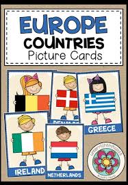 European Countries Picture Word Cards Unterrichtsmaterial Im Fach Englisch In 2020 Unterrichtsmaterial Englischunterricht Erdkunde