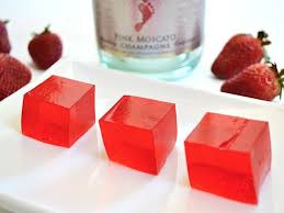 Strawberry Champagne Jello Shots Budget Bytes Champagne Jello Shots Party Drinks Alcohol Fun Party Drinks