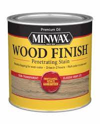 I used two coats to really enhance the gray color that the stain provided. Minwax Wood Finish Penetrating Stain Classic Gray 271 8 Oz Food 4 Less
