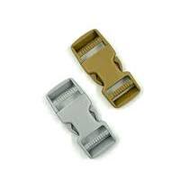 1" inch (25mm)- Quick Release Plastic Buckle - Dual-Sided Adjust - (250  Pack)