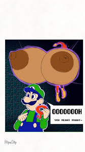 Mario (series) Luigi Breast Expansion Animated - Lewd.ninja