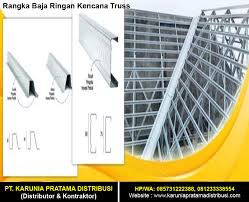 Beli reng baja ringan online berkualitas dengan harga murah terbaru 2021 di tokopedia! Distributor Kencana Truss Surabaya 085731222388 Pt Karunia Pratama Distribusi Wa 085731222388