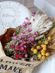 Dried Flowersdried Flower Bouquetdry Flowers Bouquetdried Etsy Dried Flower Bouquet Bunch Of Flowers Dried Flowers