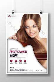 Available in any file format including fbx, obj, max, 3ds, c4d Simple Fashion Hair Styling Poster Psd Free Download Pikbest