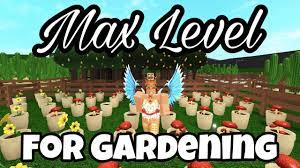 I Made It To The Max Level For Gardening 1 400 Plants Most Of Them Died Bloxburg Update 0 7 6 Youtube