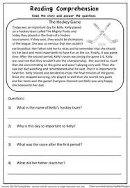 Winter Sports Literacy Worksheets For The 2nd Grade Literacy Worksheets Reading Comprehension Comprehension Worksheets