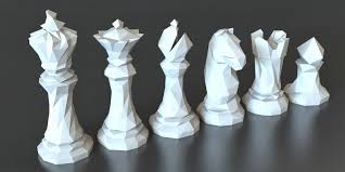 3doftom 3d Printed Chess Set 3d Printer Designs 3d Printing Machine Chess Set
