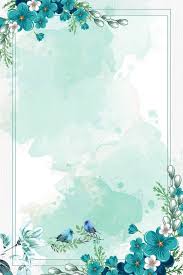 Chinese Style Watercolor Blue Flowers Border Background Vector Molduras Para Convites De Casamento Decoracao Flores De Papel Ideias Para Cartaz
