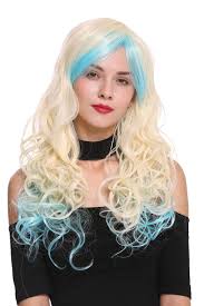 In order to get platinum blonde hair, you need to take it to level 10 (see image below). Wig Me Up Yzf 7183 T2334 Lady Quality Cosplay Wig Long Curled Curls Parting Platinum Blue Mix