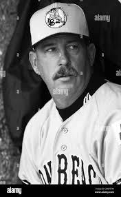 Long Beach State Head Coach Dave Snow at Goodwin Field in  Fullerton,California during the 1996 season. (Larry Goren/Four Seam Images  via AP Images Stock Photo
