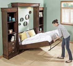 Those names seem very descriptive, and, in fact, these types of beds in various forms were around long before a fellow named murphy was even a gleam in his father's eye. 7 Things You Probably Didn T Know About The Classic Murphy Bed Az Big Media