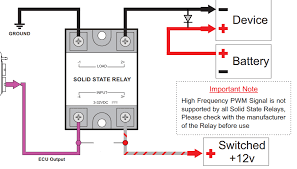> how to use a solid state relay. Wiring Soild State Relays G4 Link Engine Management